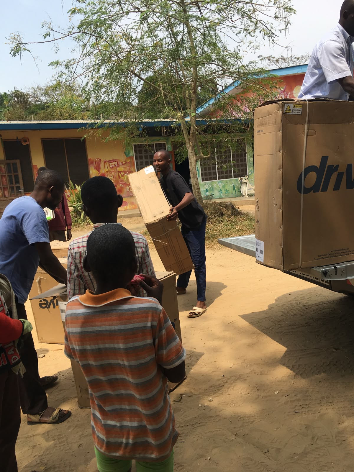Acte de solidarité à Mugunga